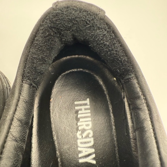 Men's Thursday boot company black leather everyday sneaker 10.5 - Picture 8 of 9